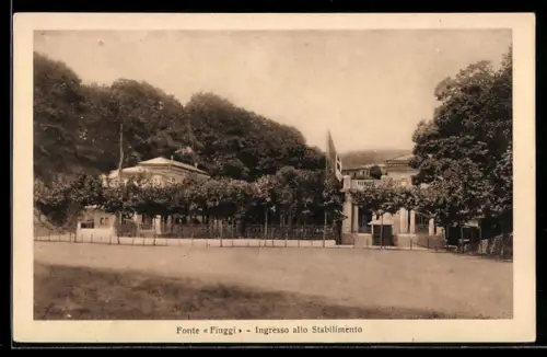 AK Fiuggi, Fonte Fiuggi, Ingresso allo Stabilimento, Fiuggi Antiurica