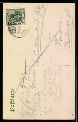 AK Inselsberg, Hotel Gotha, Bergansicht