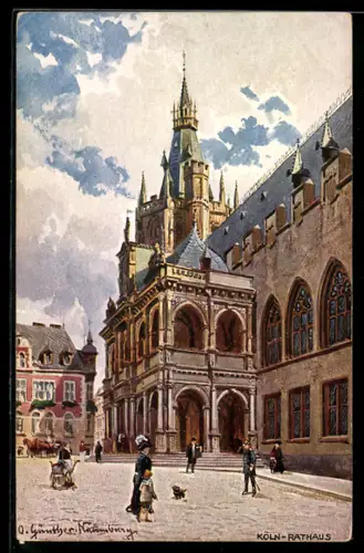 Künstler-AK Köln, Rathaus