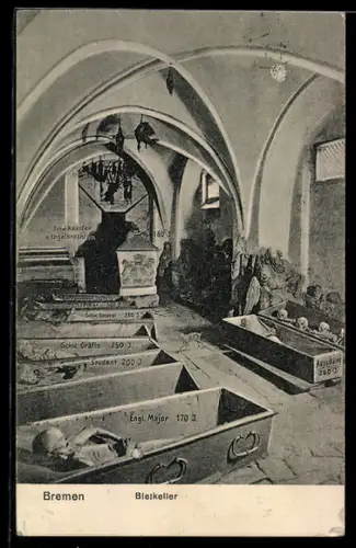 AK Bremen, Särge im Bleikeller