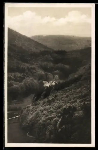 AK Bad Kirnhalden, Erholungsheim der IG Farben AG Ludwigshafen mit Umgebung