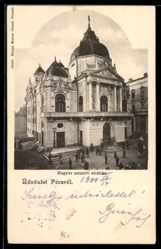 AK Pécs, Magyar nemzeti szinház
