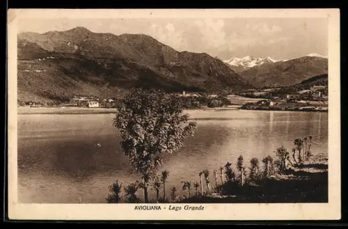 AK Avigliana, Lago Grande con vista sulle montagne circostanti