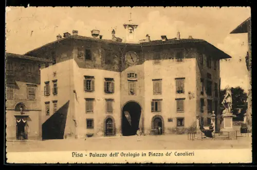 AK Pisa, Palazzo dell`Orologio in Piazza de` Cavalieri
