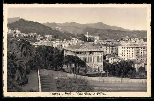 AK Pegli /Genova, Villa Rosa e Villini
