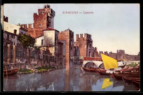 AK Sirmione, Castello con barche sul canale