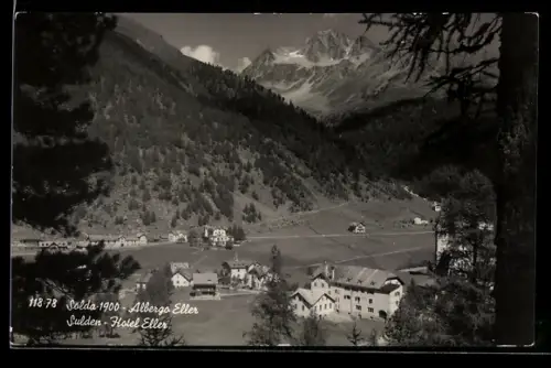 AK Solda, Albergo Eller con vista sulle montagne alpine
