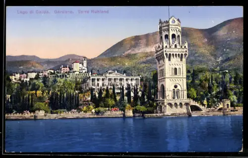 AK Gardone /Lago di Garda, Torre Ruhland