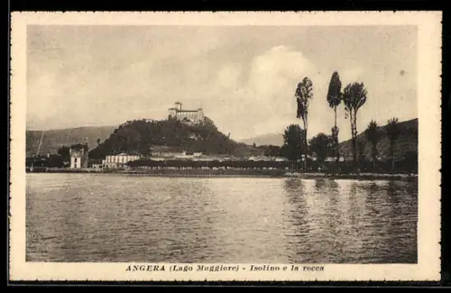 AK Angera /Lago Maggiore, Isolino e la rocca