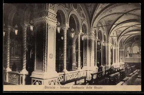 AK Brescia, Interno Santuario delle Grazie