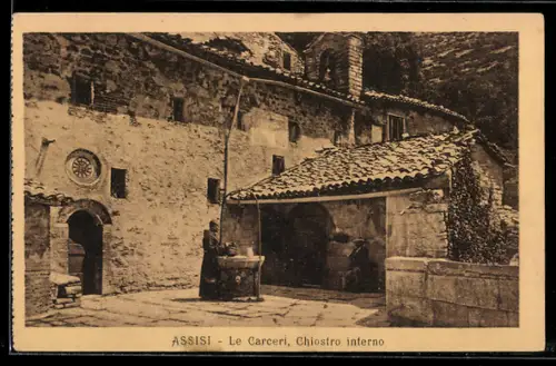 AK Assisi, Le Carceri, Chiostro interno