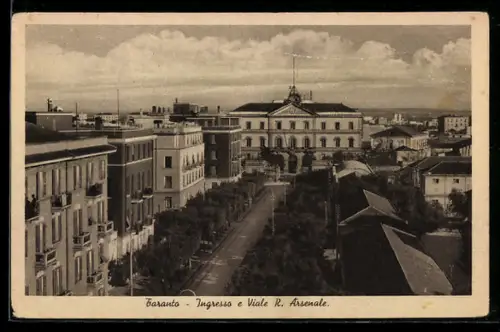 AK Taranto, Ingresso e Viale R. Arsenale