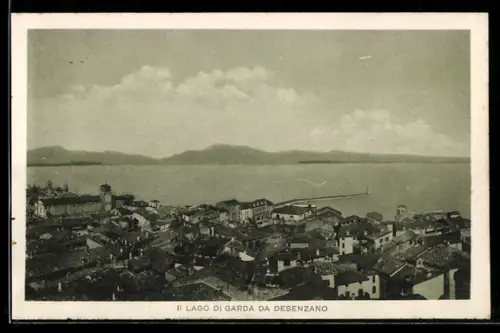 AK Desenzano /Lago di Garda, Panorama