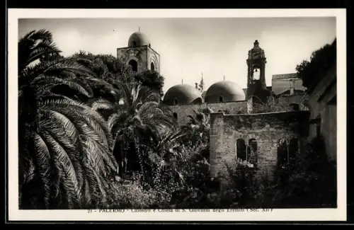 AK Palermo, Chiostro e Chiesa di S. Giovanni degli Eremiti