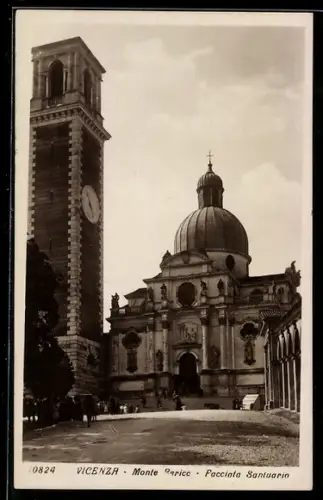AK Vicenza, Monte Berico, Facciata Santuario