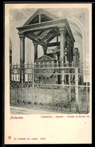 AK Palermo, Cattedrale, Interno, Tomba di Enrico VI