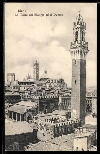AK Siena, La Torre del Mangia ed il Duomo