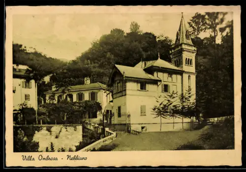 AK Nebbiuno, Villa Ombrosa nella natura rigogliosa