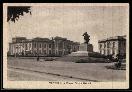 AK Vercelli, Piazza Cesare Battisti