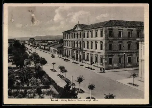AK Locri, Corso Italia e Palazzo degli uffici