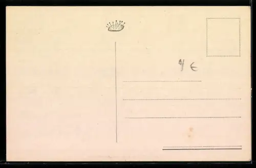 AK Bologna, Via Indipendenza con edifici e passanti