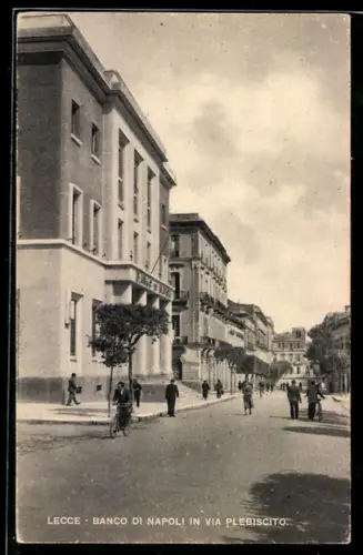 AK Lecce, Banco di Napoli in Via Plebiscito