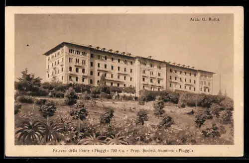 AK Fiuggi, Palazzo della Fonte, Prop. Società Anonima Fiuggi