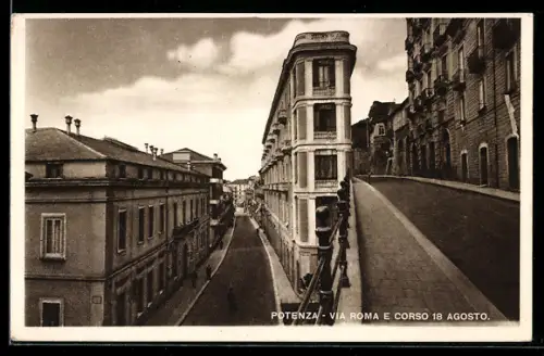 AK Potenza, Via Roma e Corso 18 Agosto