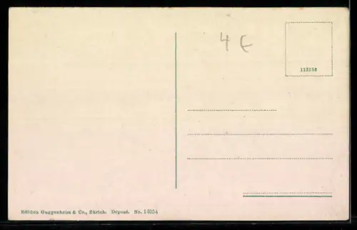 AK Bordighera, Strada Romana con palme e edifici storici