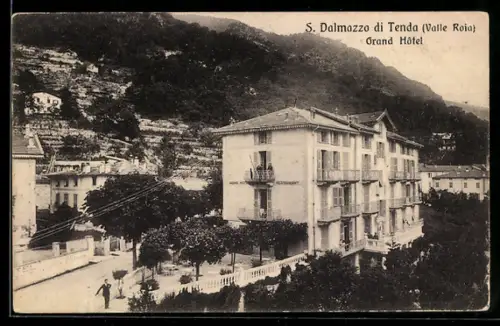 AK S. Dalmazzo di Tenda /Valle Roja, Grand Hôtel