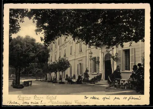 AK Montecatini Terme, Regina Parc Hotel