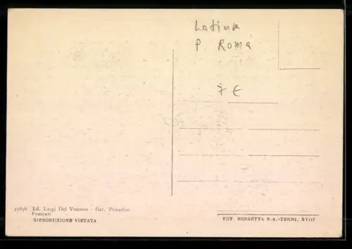 AK Roma, Piazza, Frascati, Passepartout