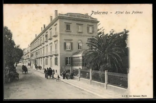 AK Palermo, Hôtel des Palmes