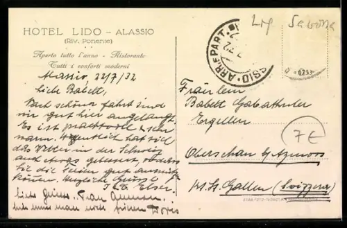 AK Alassio /Riv. Ponente, Hotel Lido