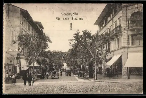 AK Ventimiglia, Via della Stazione