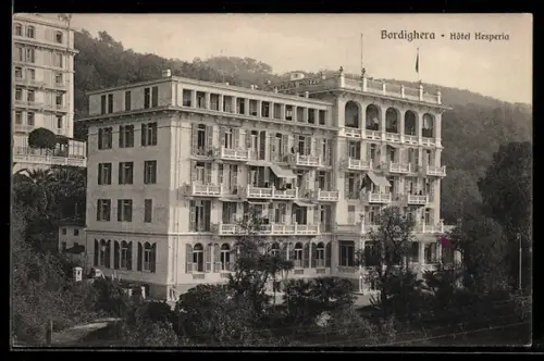 AK Bordighera, Hotel Hesperia