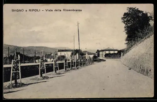AK Bagno a Ripoli, Viale della Rimembranza
