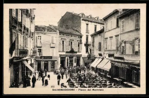 AK Salsomaggiore, Piazza del Municipio