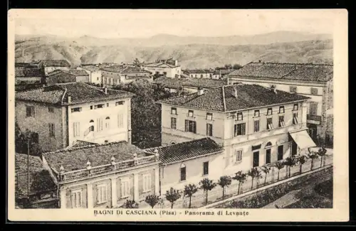 AK Bagni di Casciana /Pisa, Panorama di Levante