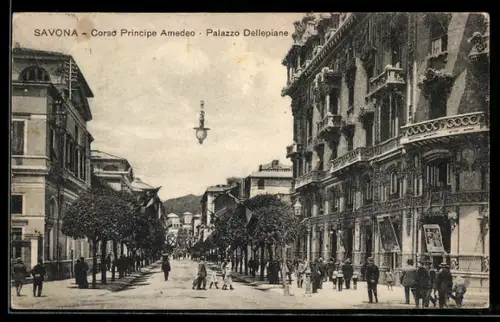 AK Savona, Palazzo Dellepiane, Corso Principe Amedeo