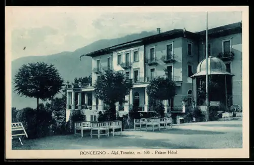 AK Roncegno, Palace Hotel, Alpi Trentine