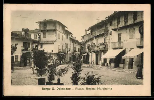 AK Borgo S. Dalmazzo, Piazza Regina Margherita