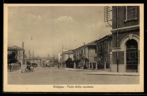 AK Foligno, Viale della stazione