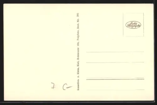 AK Kiel, Am Signalturm, Segelschiff