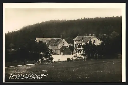 AK Schmücke i. Thüringer Wald, Hotel und Pension