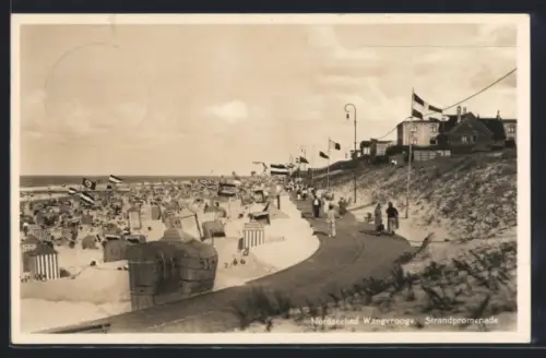 AK Wangerooge, Strandpromenade und Strand, 
