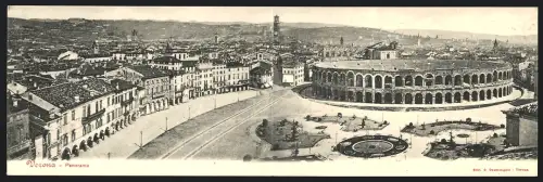 Klapp-AK Verona, Panorama, Amphitheater