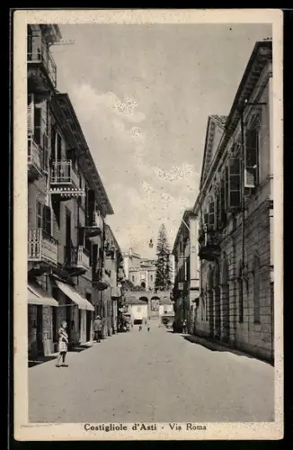 AK Costigliole d`Asti, Via Roma