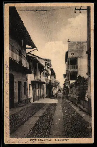 AK Corio Canavese, Via Cavour