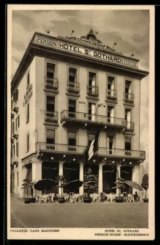 AK Pallanza, Hotel St. Gothard, Schweizerhof
